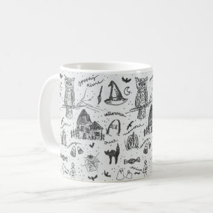 Halloween classique Imprimer le café Mug