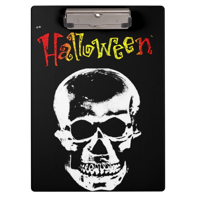 Halloween Clipboard Klemmbrett (Vorderseite)