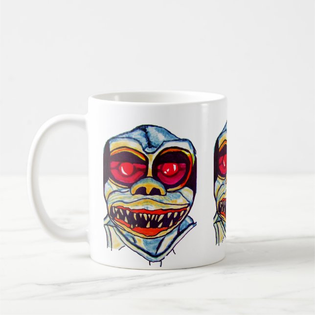 HALLOWEEN CLOSET MONSTER KAFFEETASSE (Links)