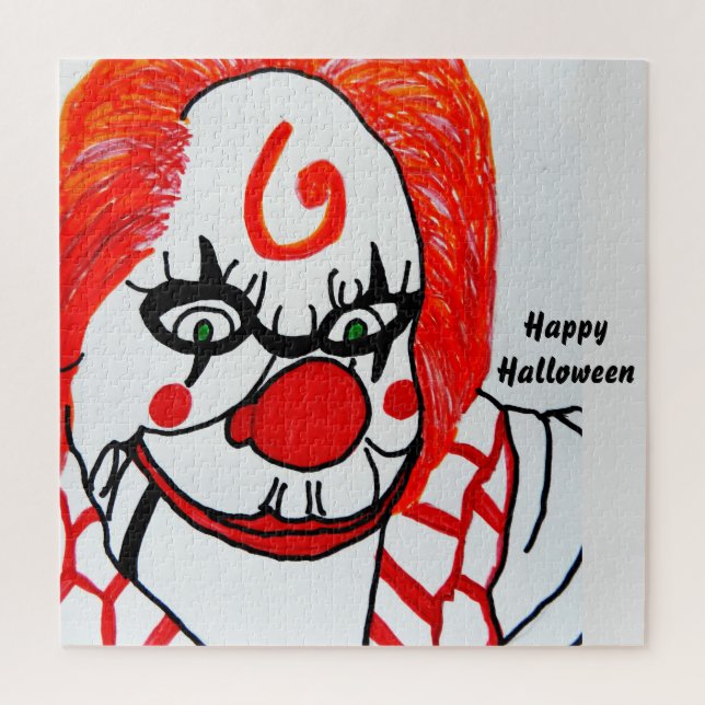 HALLOWEEN CLOWN JIGSAW PUZZLE (Vertical)
