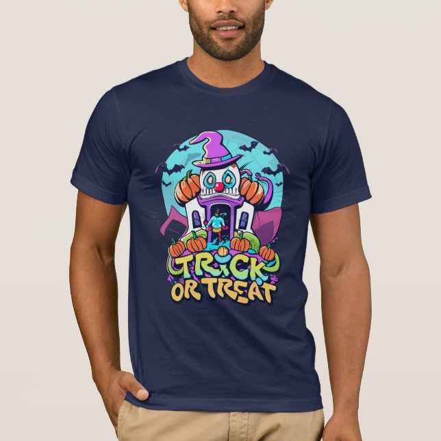 Halloween Clown T-Shirt (Vorderseite)