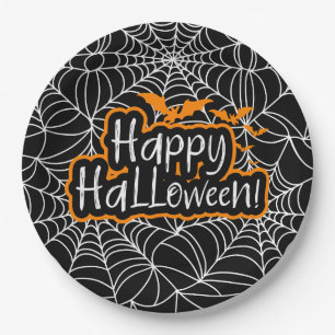 Halloween Cobuwiten Pappteller