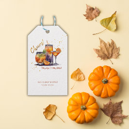 Halloween Cocktail Drinks Kinderdusche Geschenkanhänger