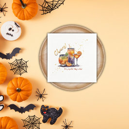 Halloween Cocktail Drinks Kinderdusche Serviette