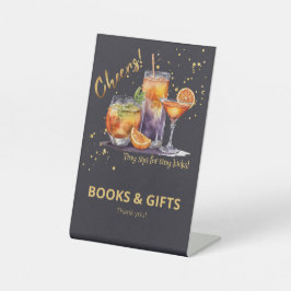 Halloween Cocktail Drinks Kinderdusche Sockelschild