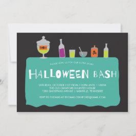 Halloween Cocktail Party Einladung