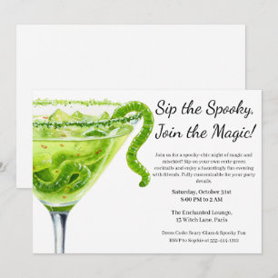 Halloween Cocktail Party   Potion Magique Einladung