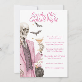 Halloween Cocktail Party | Spooky Chic Night Einladung