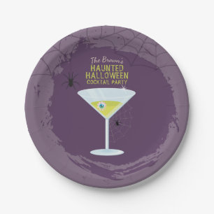 Halloween Cocktails Pappteller