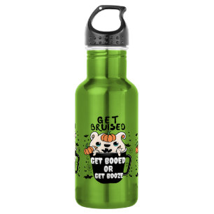 Halloween Coffee: Coffeine Zombie Spooky Design Edelstahlflasche