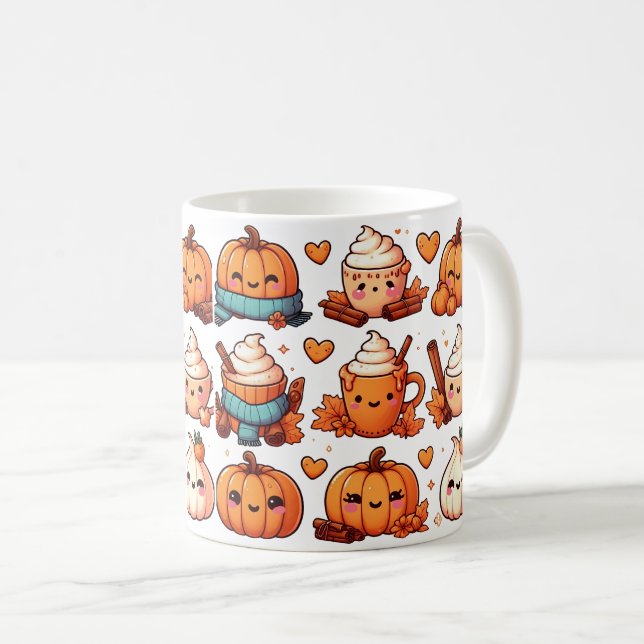 Halloween Coffee Tasse (VorderseiteRechts)