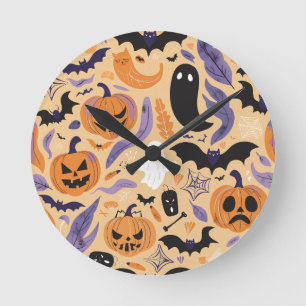 Halloween Collection - Spook Up - Wall-Uhr Runde Wanduhr