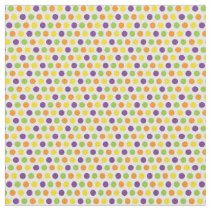 Halloween Color Polka Dots Stoff