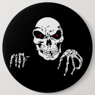 Halloween Colossal, Rundschaltfläche 1,8 mm Button