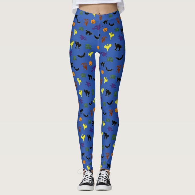 Halloween Conception Motif Leggings (Devant)