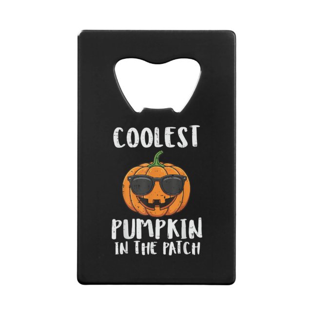 Halloween Coolest Pumpkin Patch Costume Men Boys K Geldbeutel Flaschenöffner (Vorderseite)
