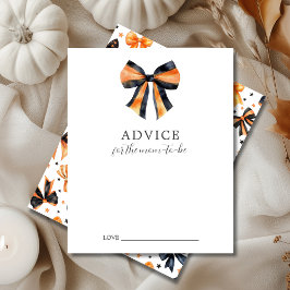 Halloween Coquette Bow Babydusche - Ratschlag