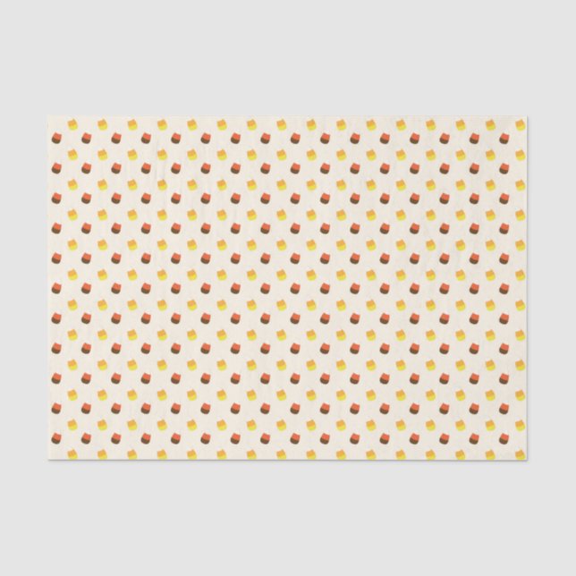 Halloween Cornelschokolade Vanilla Seidenpapier (Vorderseite)