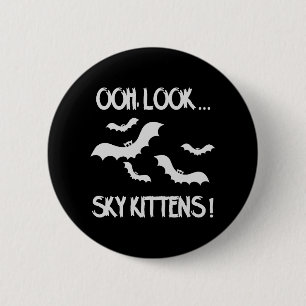 Halloween Costume Bat Bloodsucker Button