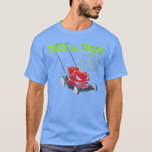 Halloween Costume Beängstigend Lawnmower Emoticon  T-Shirt