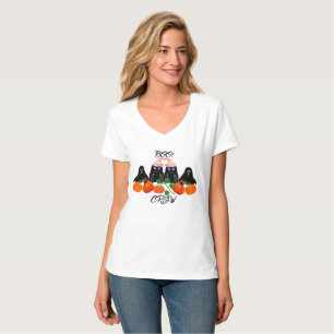 Halloween Costume BOO Crew Pumpkin Patch Spooky T-Shirt