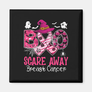 Halloween Costume Boo Scare Away Brustkrebs Magnet