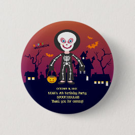 Halloween Costume Boy Geburtstagsparty Button