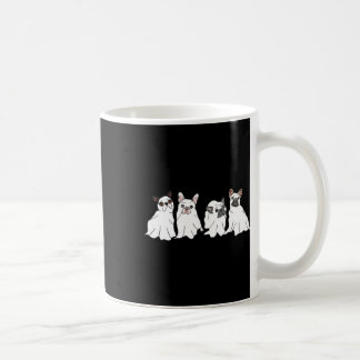 Halloween Costume French Bulldog Ghost Kaffeetasse