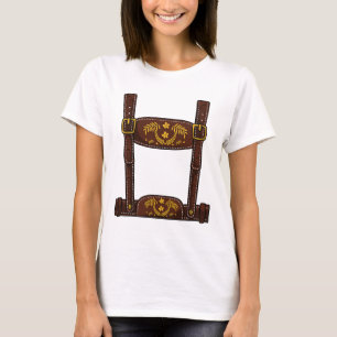 Halloween Costume - Mens Lederhosen T-Shirt