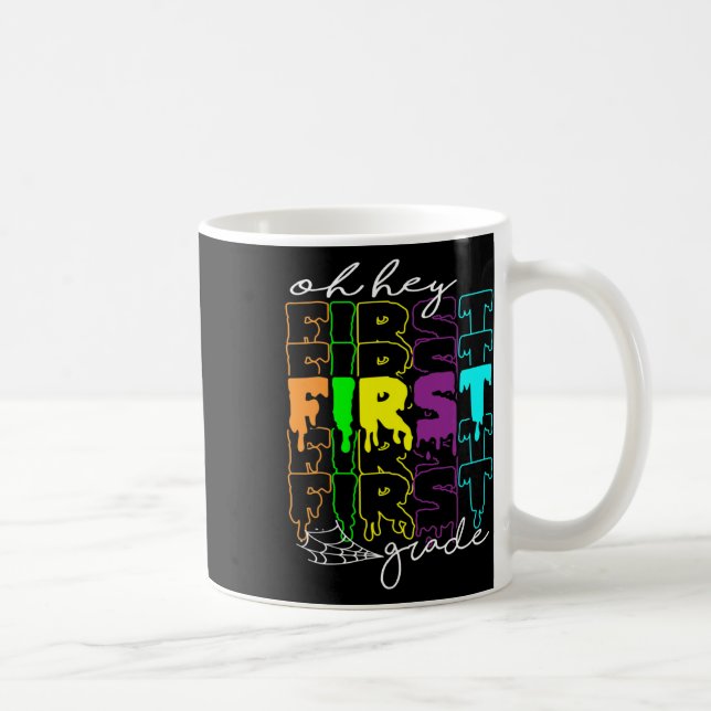Halloween Costume Oh Hey, Lehrer erster Klasse Stu Kaffeetasse (Rechts)