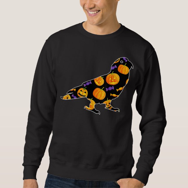 Halloween Costume Parrot Pumpkin Candy T - Shirt (Vorderseite)