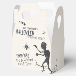 Halloween Costume Party Einladung Geschenkschachtel