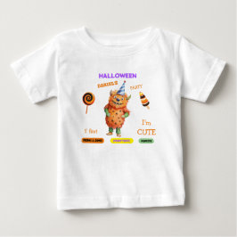 Halloween Costume Party Monsters lustiger Tanz Baby T-shirt