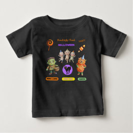 Halloween Costume Party Monsters lustiger Tanz Baby T-shirt