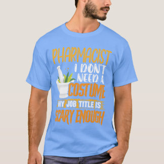 Halloween Costume Pharmacyechnician ret T-Shirt