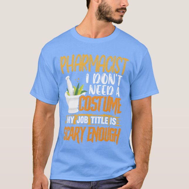 Halloween Costume Pharmacyechnician ret T-Shirt (Vorderseite)