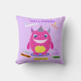 Halloween Costume rosa Monster lustiger Tanz Kissen