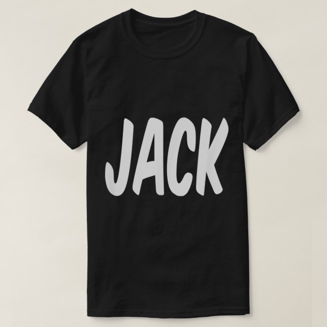 Halloween Costume Shirt Jack and Jill  pair of shi (Design vorne)