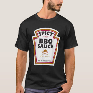 Halloween Costume Spicy GRILLEN Sauce Flasche T-Shirt