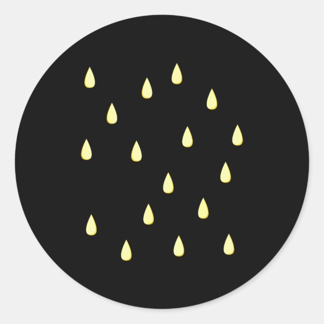 Halloween Costume Strawberry Seed Pattern Funny La Runder Aufkleber (Vorderseite)