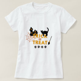 Halloween Costume TRICK ODER TREAT Women's Fashion T-Shirt