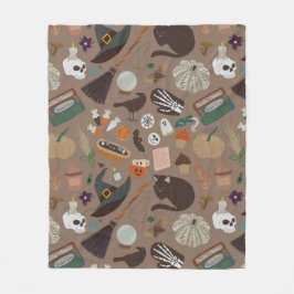 Halloween Cotattcore Fleecedecke