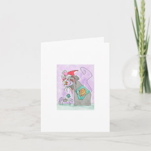 Halloween Count Candy Horn Karte