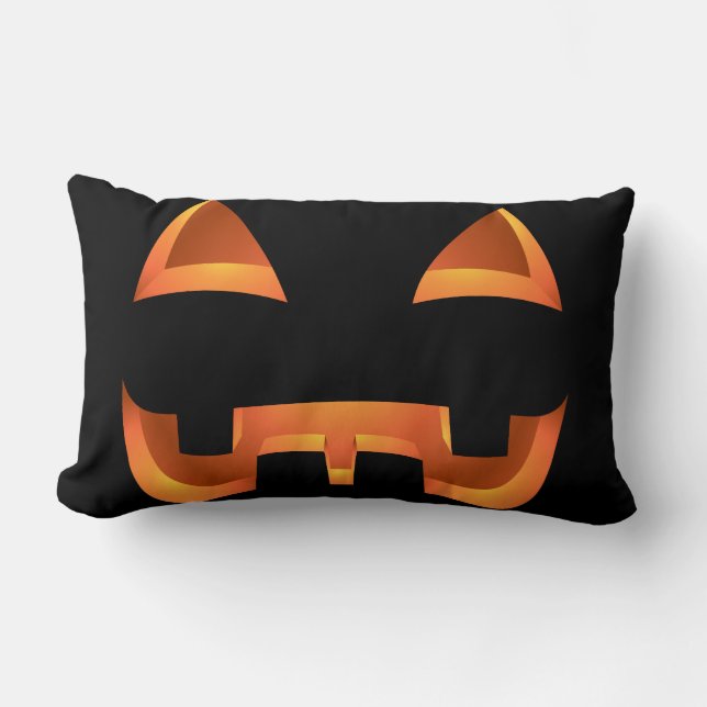 Halloween Coussin potiron cadeaux Jack-o-lanterne  (Recto)