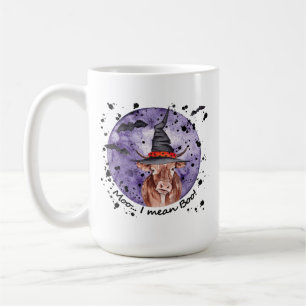 Halloween Cow Moo I Gemein Boo Funny Kaffeetasse