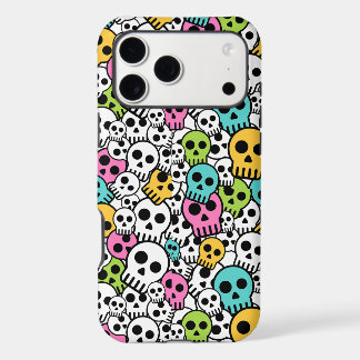 Halloween crâne rose gothique Coque-Mate coque iph