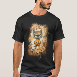 Halloween Cranky with Pumpkin T-Shirt