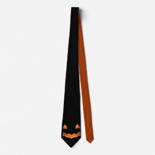 Halloween Cravates Halloween Citrouille Neckties C