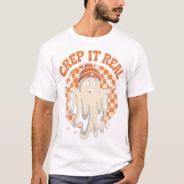Halloween Creep It Real Ghost T-Shirt