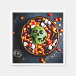 Halloween Creepy Candy Bowl Serviette